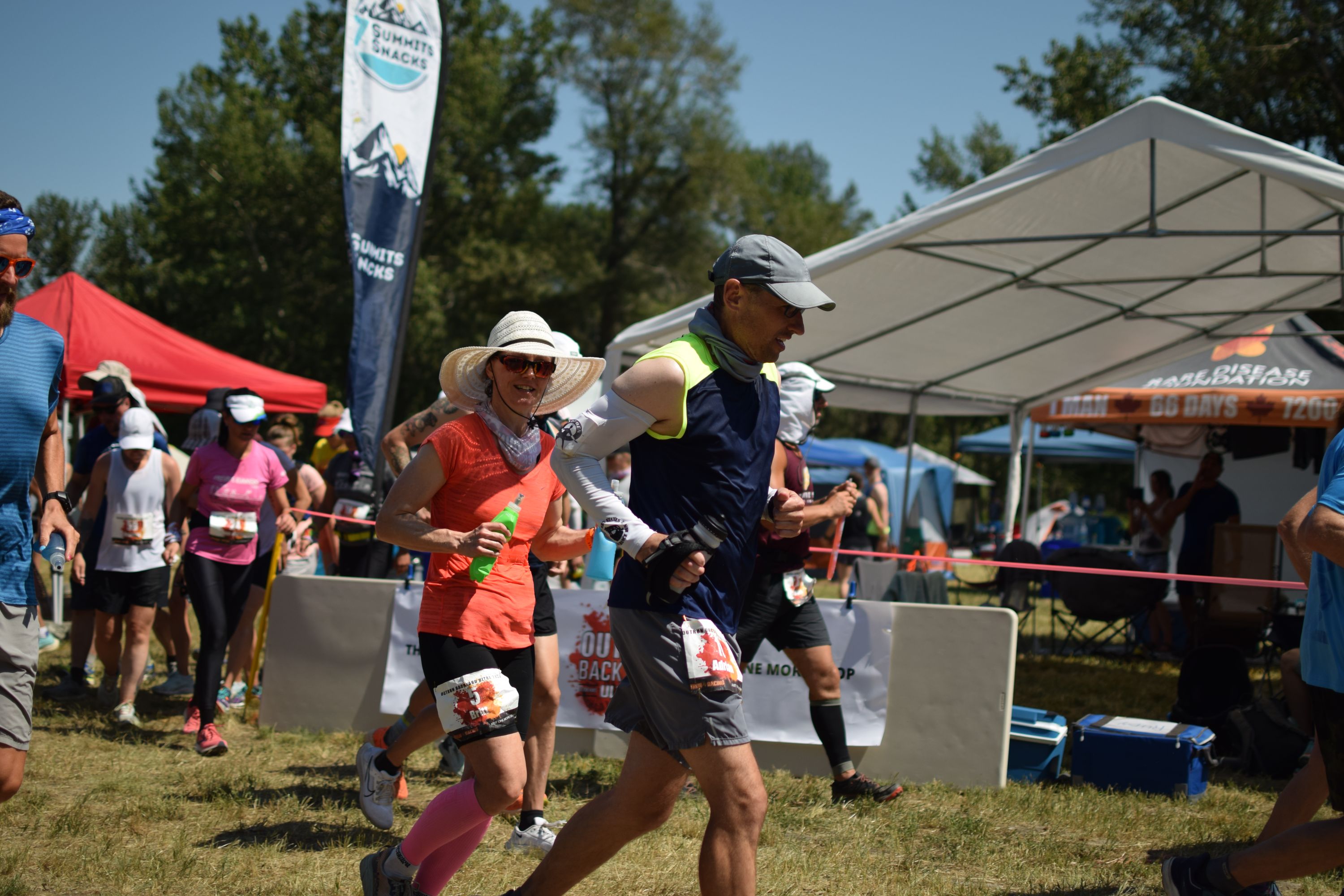 GALLERY Runners battle the elements for over 24 hours in Backyard